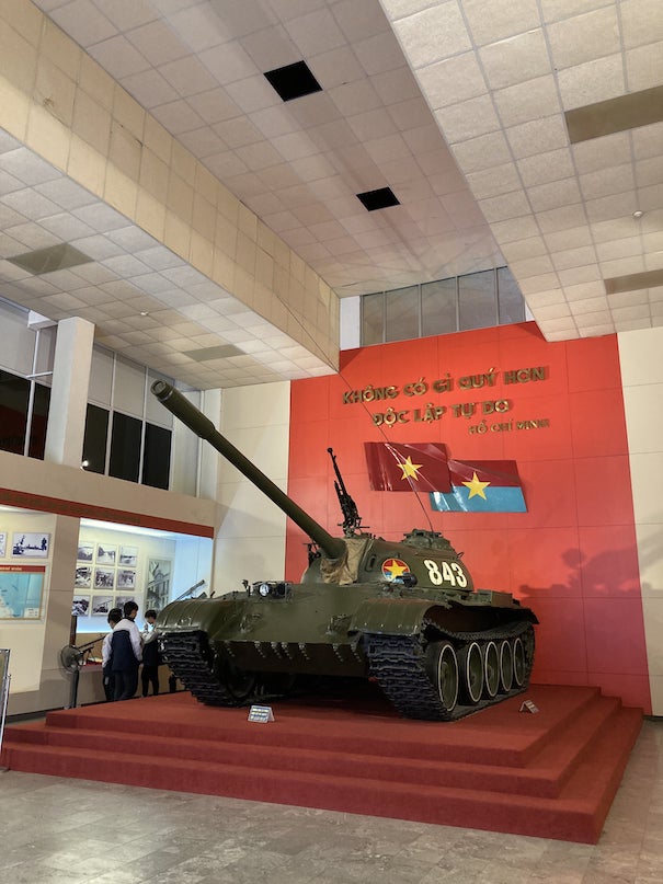843式戦車@ベトナム軍事歴史博物館