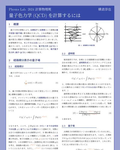 量子色力学(QCD)を計算するには